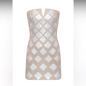 Nue Studio rhinestone embellished Gia dress